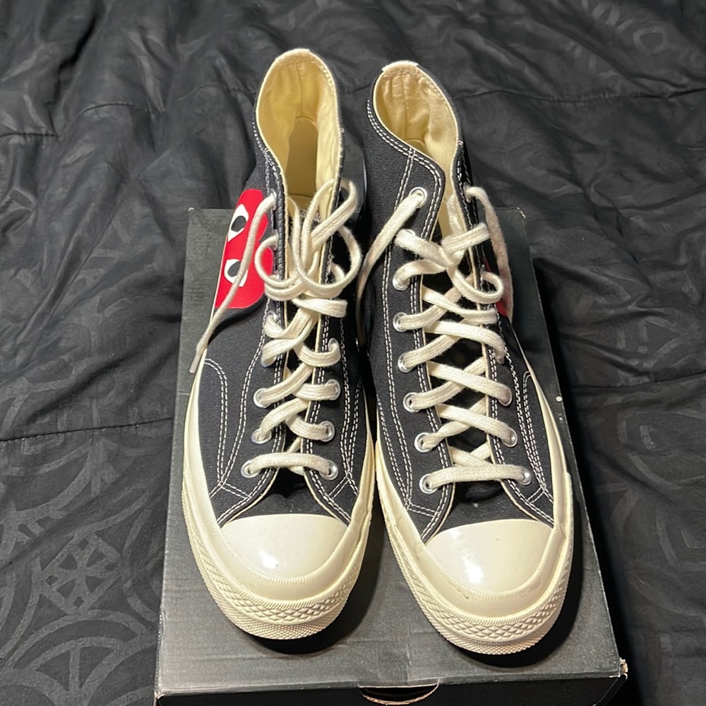 Black hightop Comme des garçons